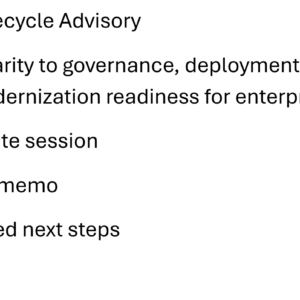 SSIS Lifecycle Advisory
